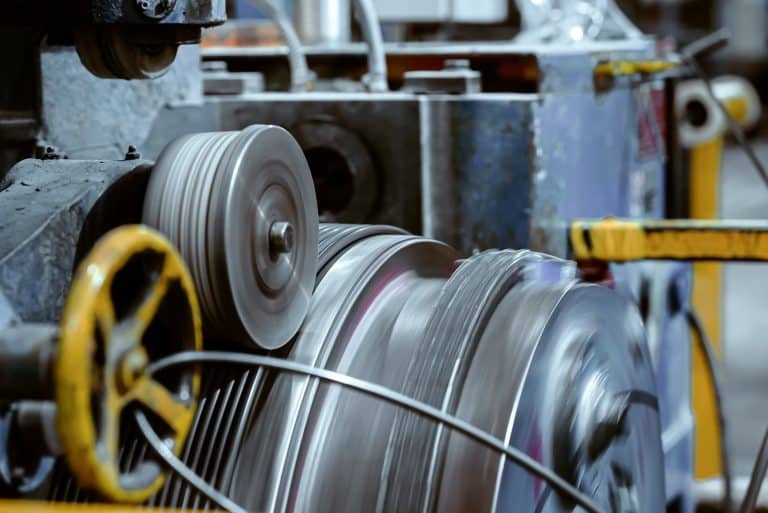 Eine große Rolle zum Drahtziehen in einem Stahlbetrieb